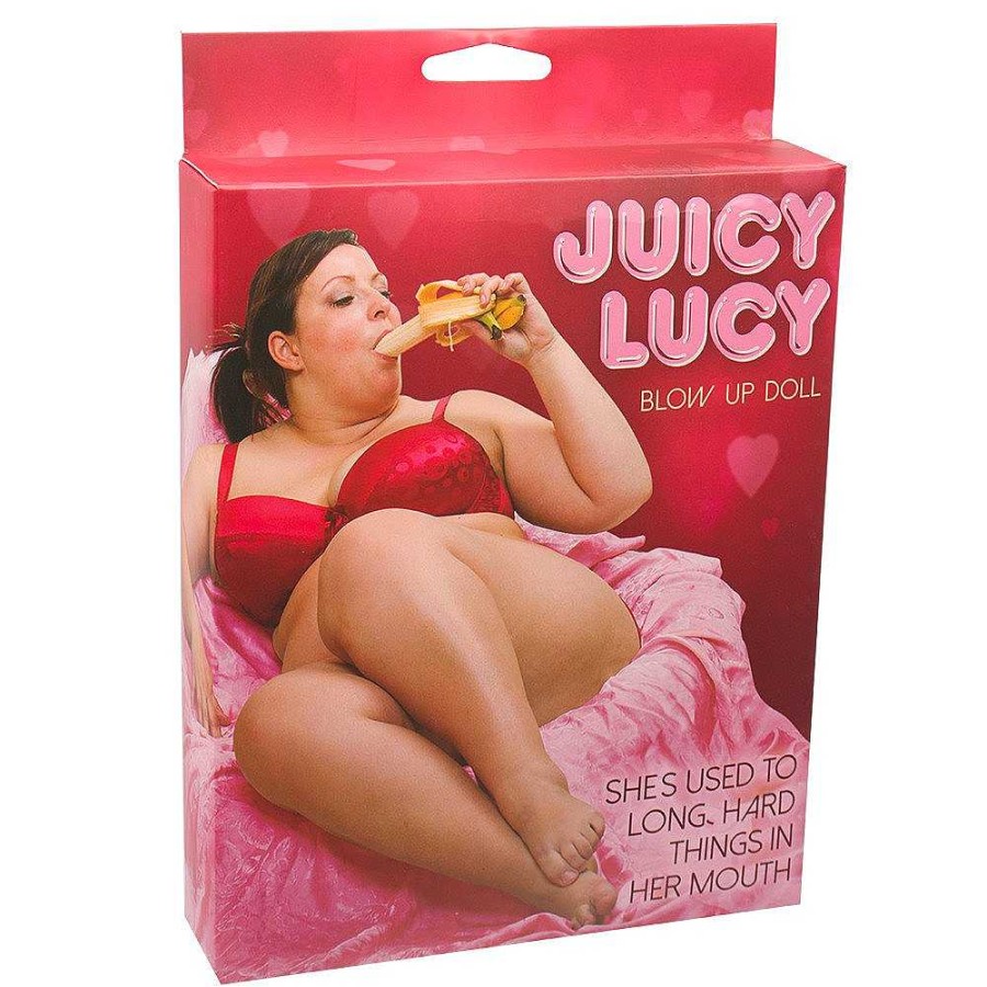 Bondara Bondara Juicy Lucy Lifesize Inflatable Sex Doll Light Tone Male Sex Toys