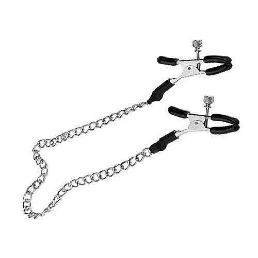 Bondara Bondage Bondara Silver Nipple Clamps Nipple Toys & Clit Toys