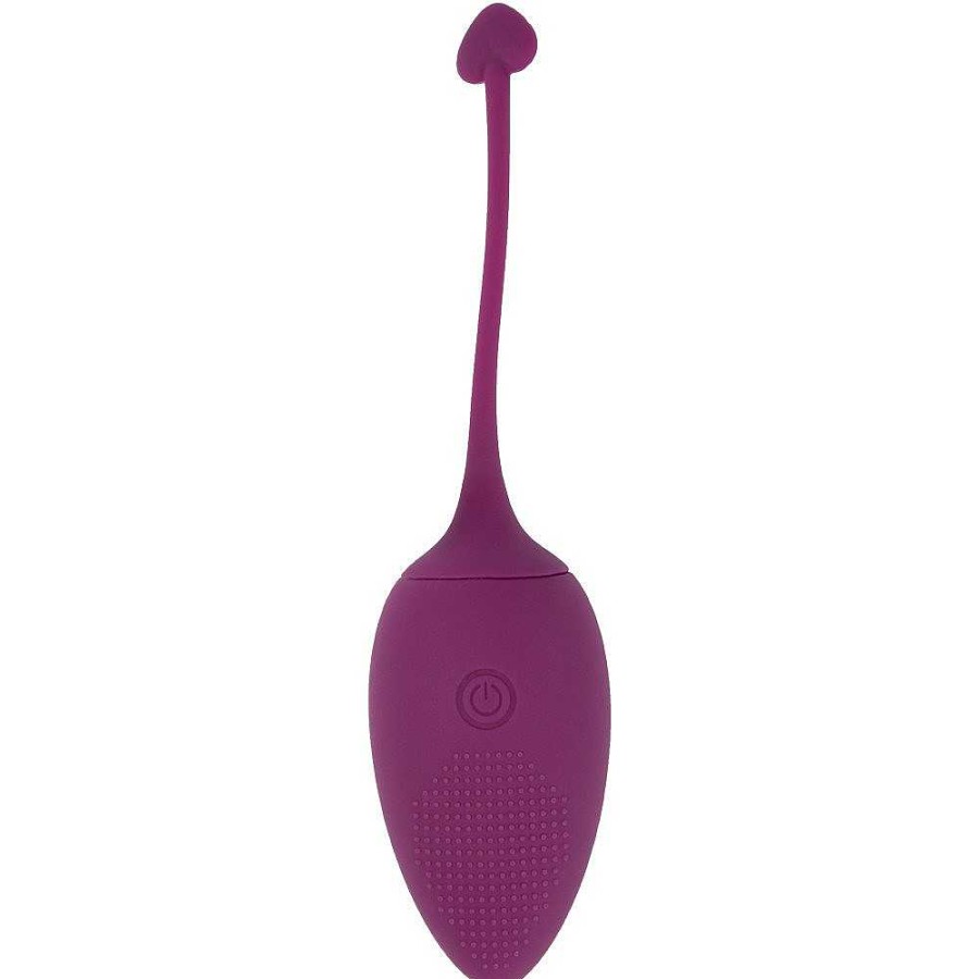 Bondara Bondara Blissed Out 10 Function Remote Rechargeable Love Egg Purple Love Eggs & Ben Wa Balls