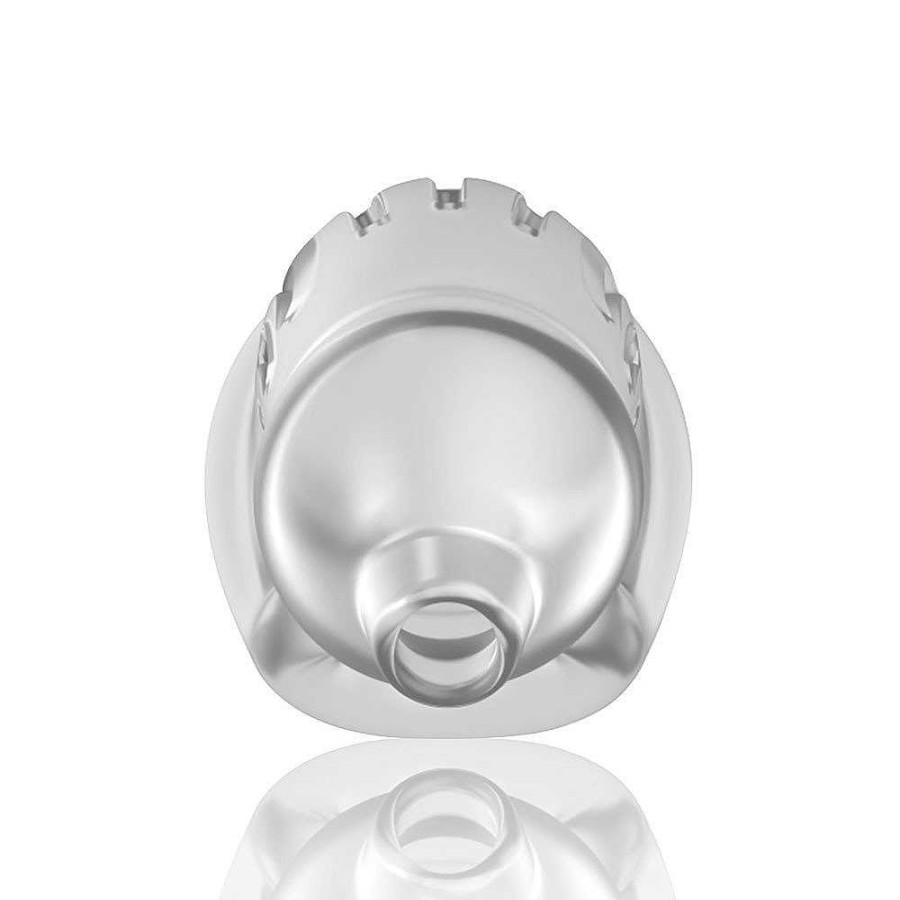 Bondara Mancage Model 29 Ultra Soft Tpe Chastity Cage Clear Chastity Devices