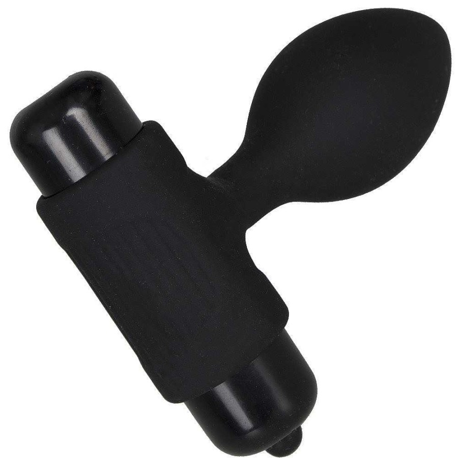 Bondara Bondara 10 Function Vibrating Bullet Butt Plug - 3.5 Inch Black Butt Plugs