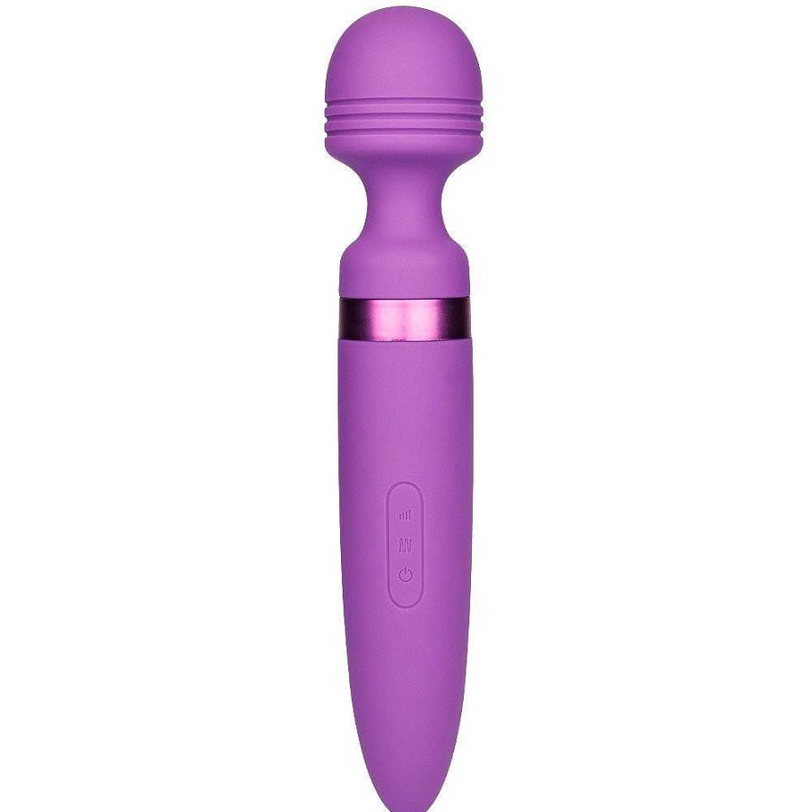 Bondara Bondara Supernatural 18 Function Massage Wand Vibrator Purple Vibrators