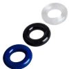 Bondara Bondara Set Of Three Cock Rings Black,Clear And Blue Male Sex Toys