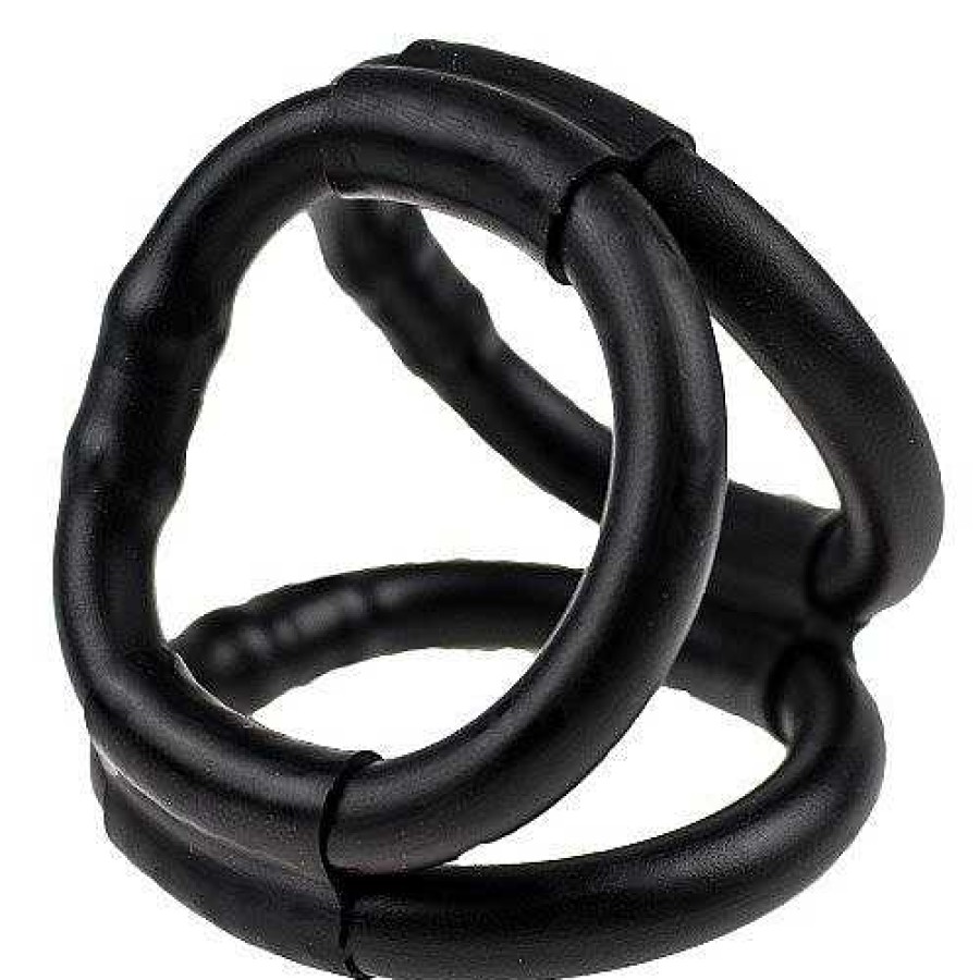 Bondara Tri Ring Cock Cage Cock Rings