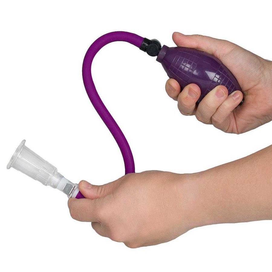 Bondara Bondara Cunning Nipple And Clit Pump Purple Nipple Toys & Clit Toys