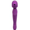 Bondara Duvet Day 10 Function 3-In-1 Suction G-Spot & Wand Vibrator Purple Vibrators