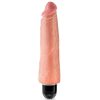 Pipedream Pipedream King Cock Light Stiffy Dildo Vibe - 6, 7, 8, 10 Inch Light Tone Vibrators