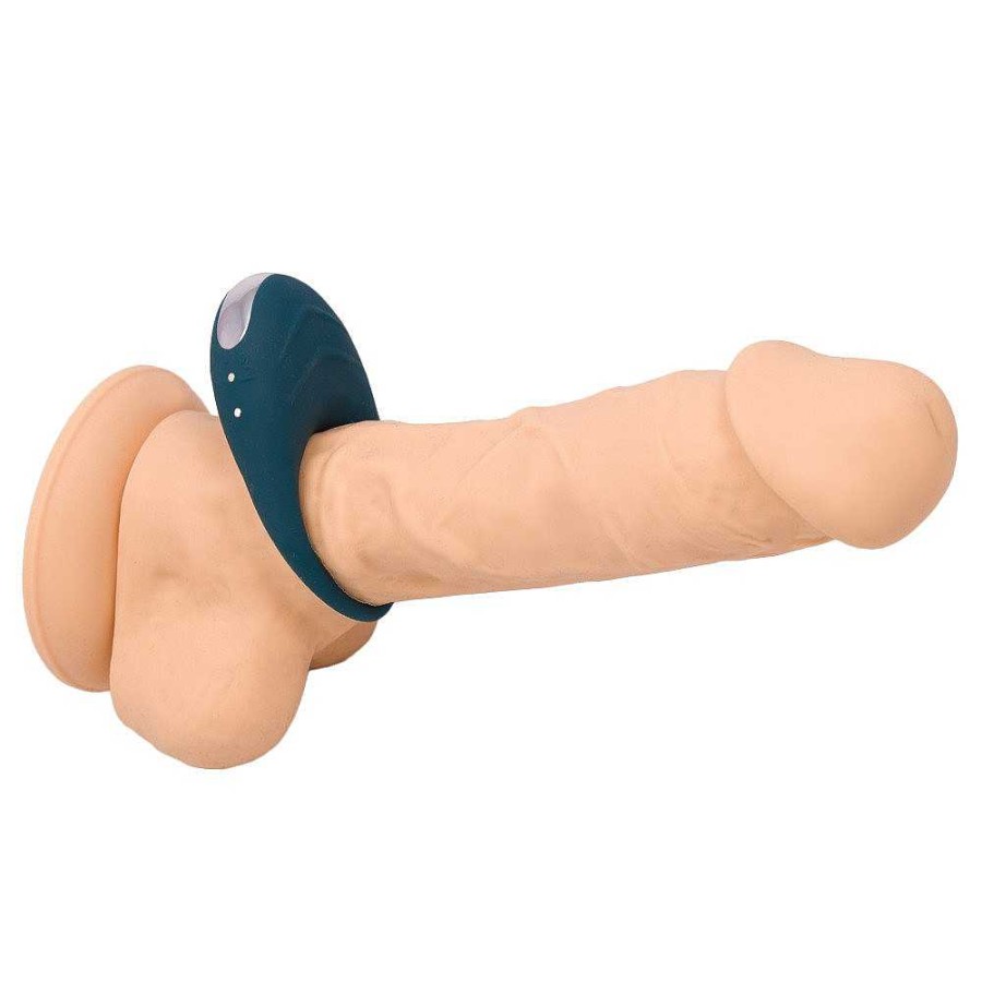 Bondara Bondara Jade 10 Function Rechargeable Cock Ring Green Male Sex Toys