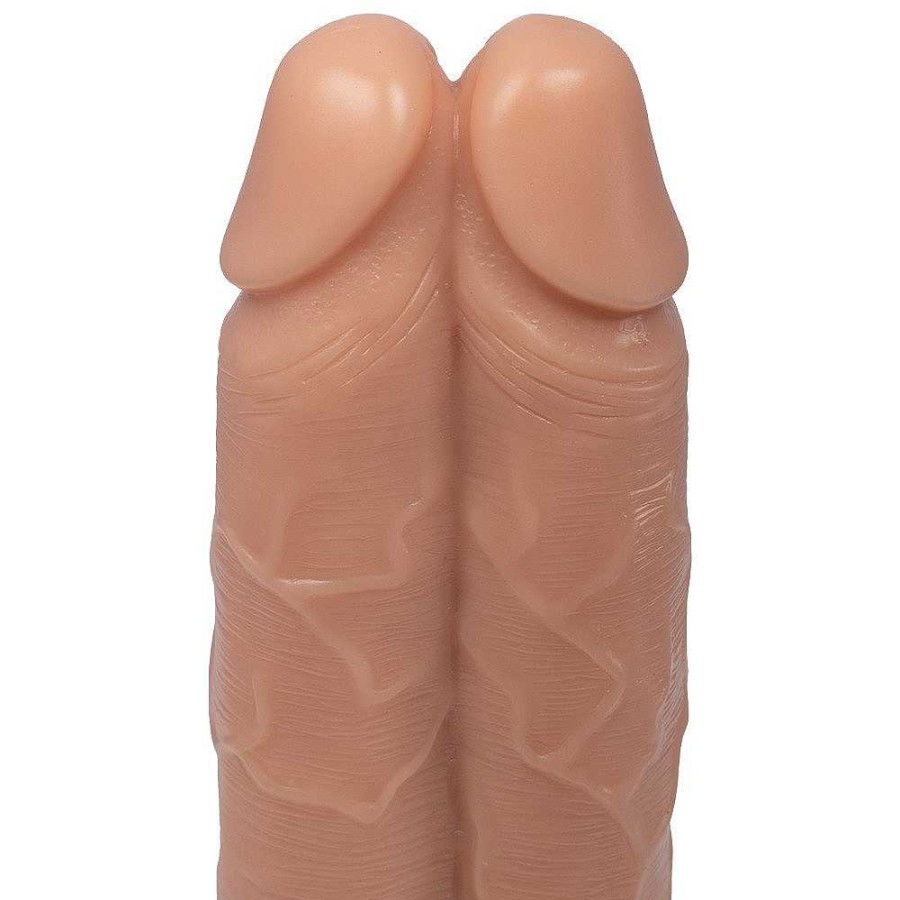 Bondara The Stunt Double Monster Dildo - 12 Inch Light Tone Dildos