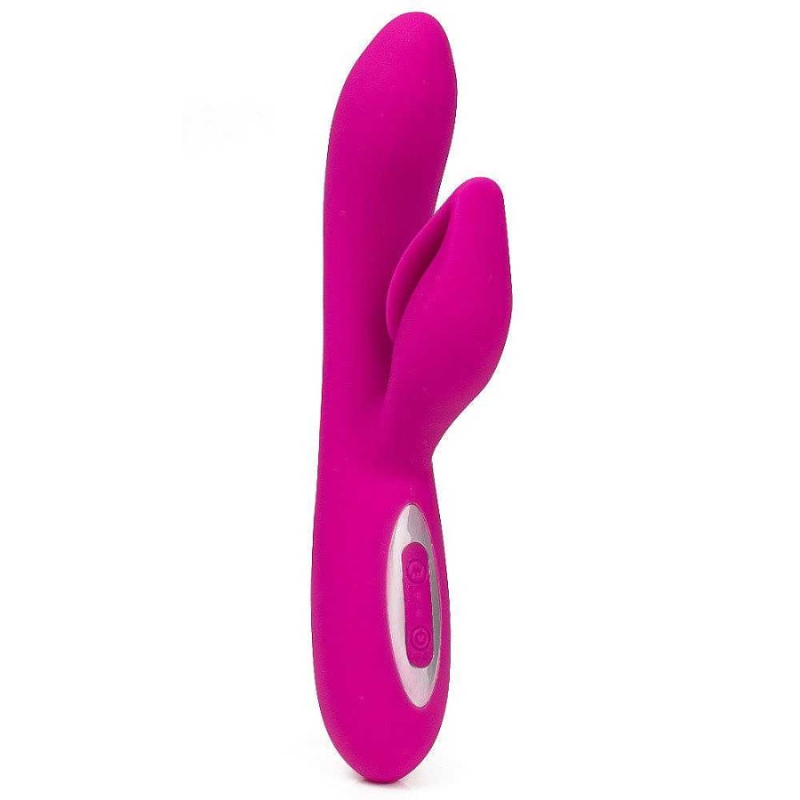 Bondara Bondara 10 Function Clit-Flicking G-Spot Rabbit Vibrator Magenta Vibrators