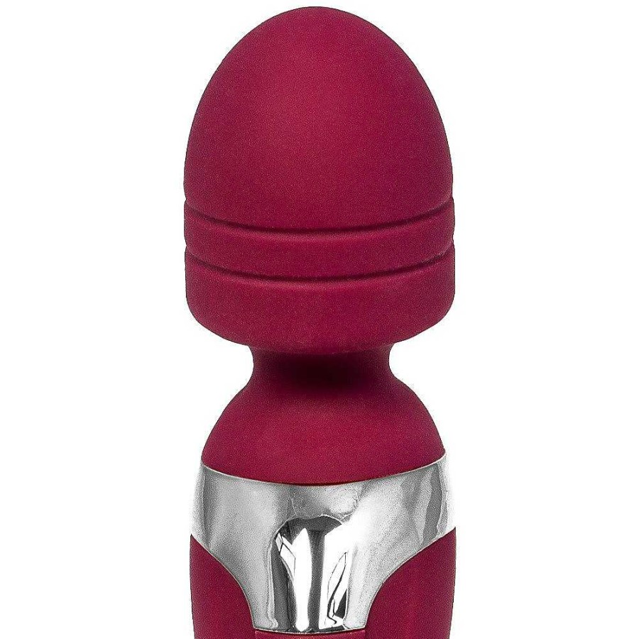 Bondara Mon Amour 8 Function Wand And G-Spot Vibrator Burgundy Vibrators