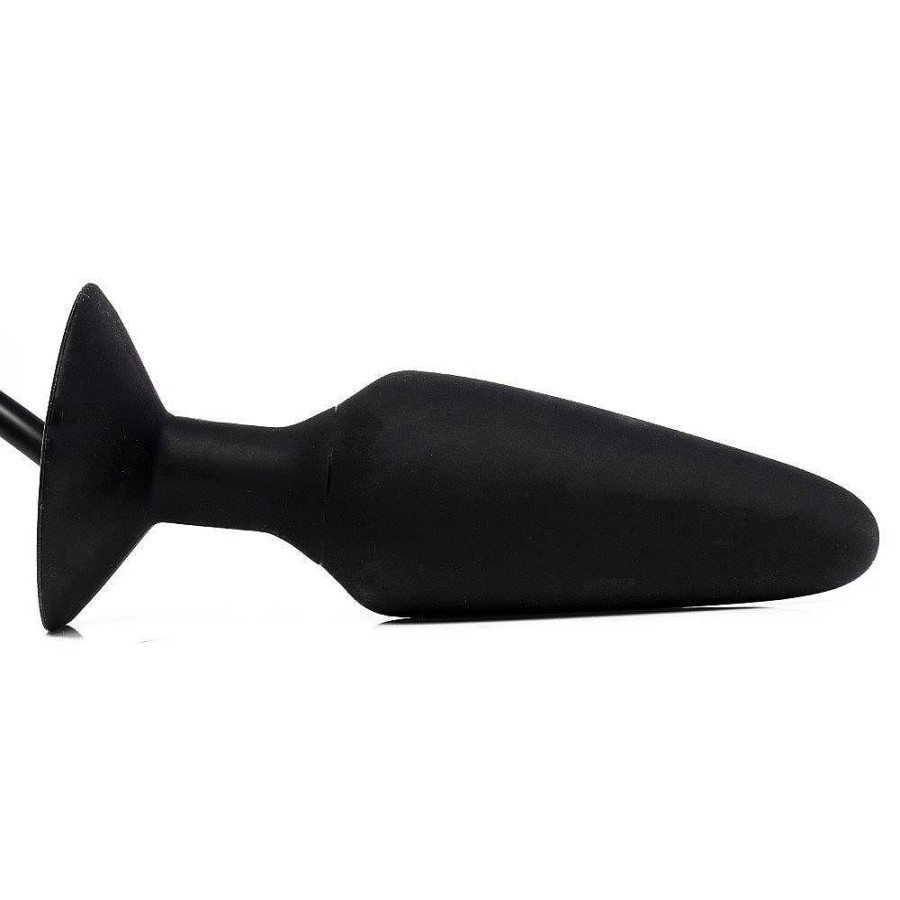 Bondara Bondara Booty Booster Inflatable Butt Plug - 6.6 Inch Black Butt Plugs