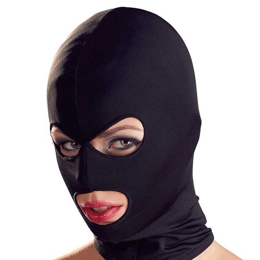 Bondara Spandex Hood Black Fetish Clothing