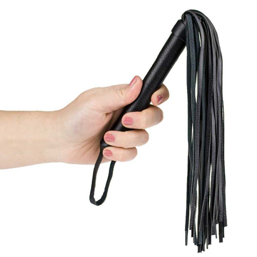 Bondara Bondage Bondara Super Soft Faux Leather Flogger - 15 Inch Floggers, Whips & Ticklers