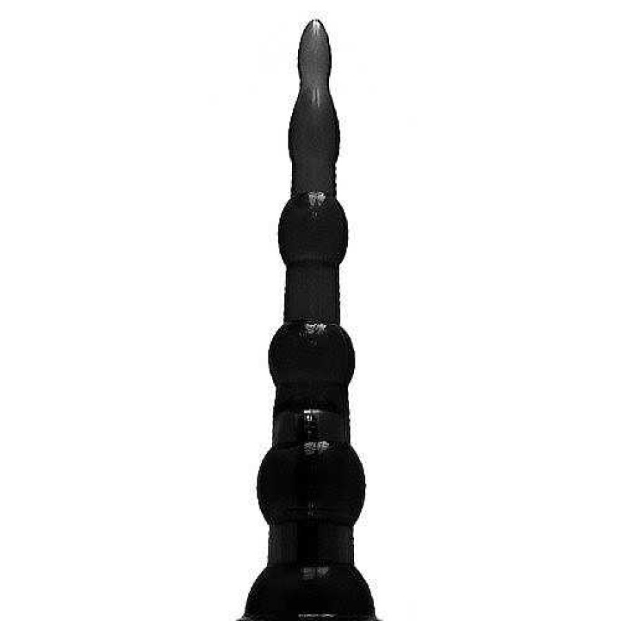 Bondara Essentials Orgasma Vibrating Butt Plug Black Anal Toys