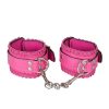 Bondara Bondara Sweet Treat Faux Leather Handcuffs Pink Bondage Restraints & Handcuffs