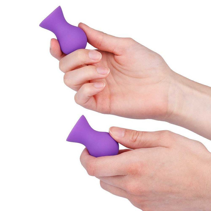 Bondara Bondara Plump Up The Volume Nipple Suckers Purple Nipple Toys & Clit Toys