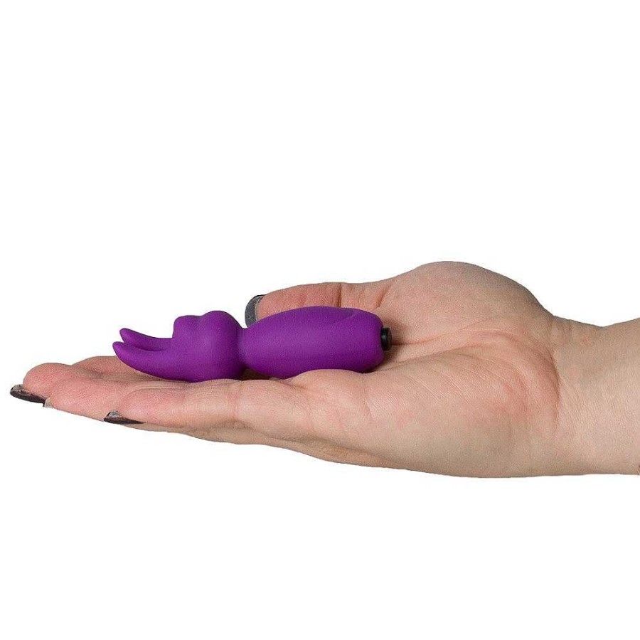 Bondara Bondara Silicone Rabbit Clitoral Stimulator Purple Vibrators