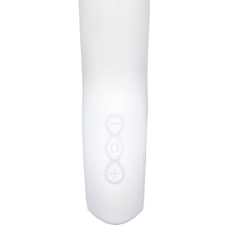 Bondara Mon Amour White 16 Function G-Spot & Clitoral Vibrator White And Silver Vibrators