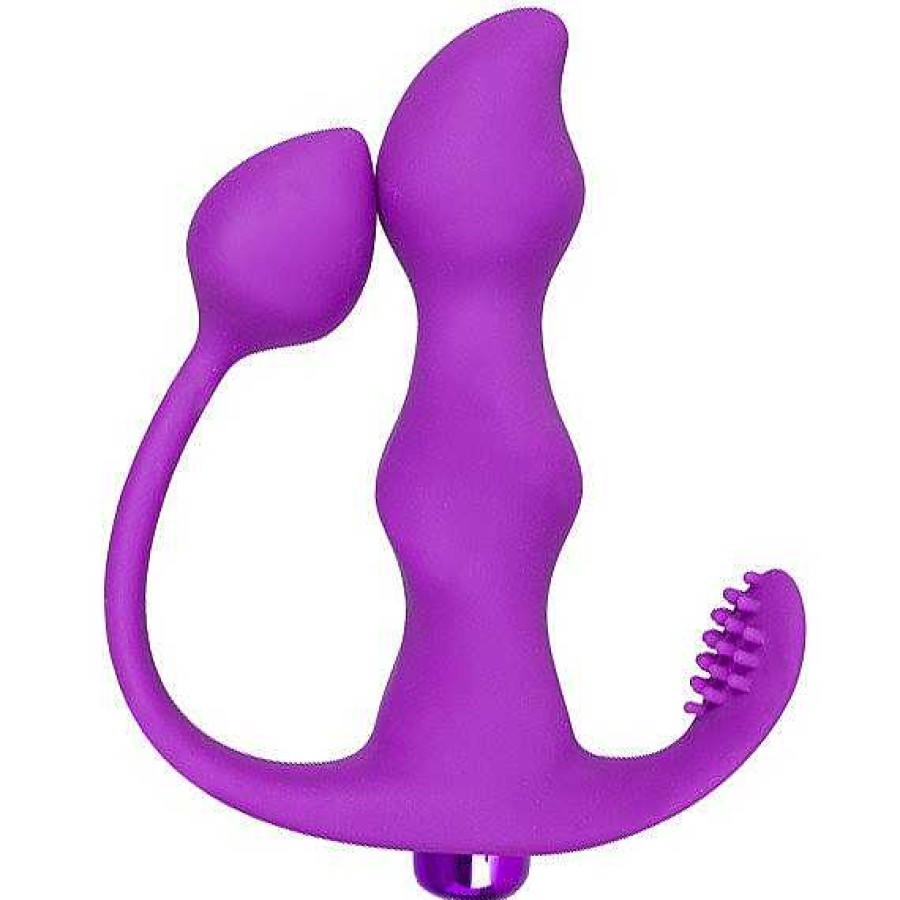 Bondara Bondara Access All Areas 10 Function Triple Stimulation Vibe Purple Vibrators