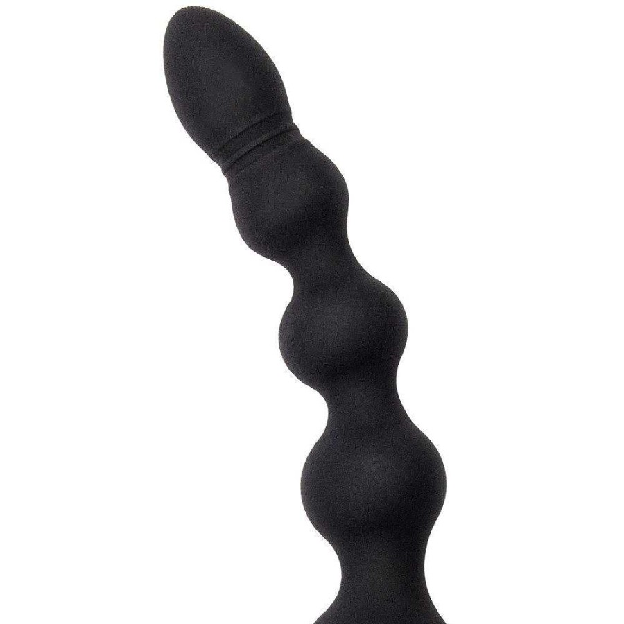 Bondara Bondara Black Rose Gold 16 Function Beaded Anal Vibe - 9 Inch Black And Rose Gold Vibrators