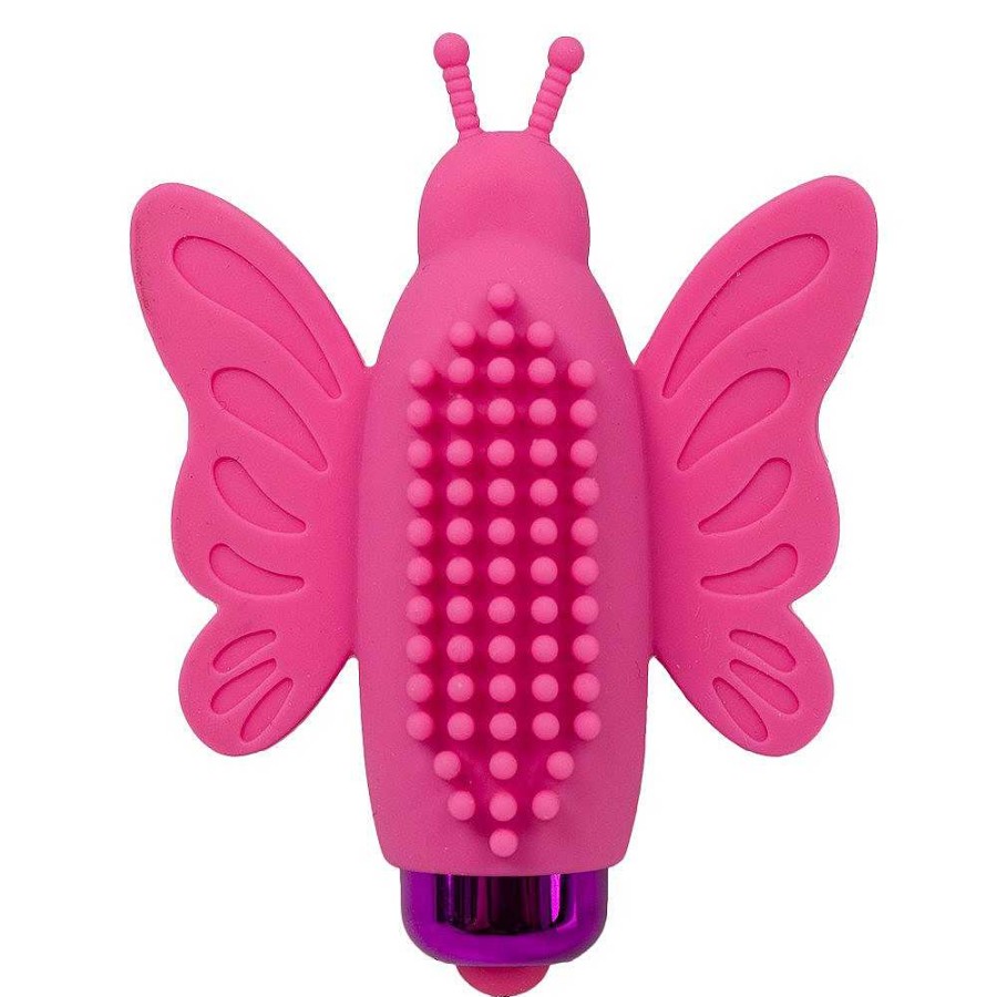 Bondara Bondara Butterfly Kisses 10 Function Clit Stim Pink Vibrators