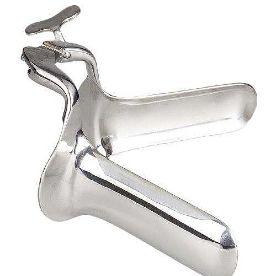 Bondara Torment Stainless Steel Collins Speculum Silver Medical Play Toys