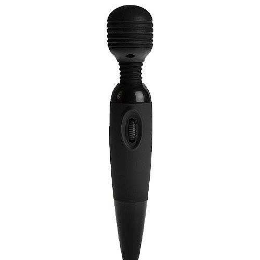 Bondara The Rumble Vibrating Massage Wand Black Vibrators