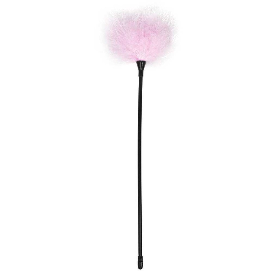 Bondara Bondara Flowering Feather Tickler - 14 Inch Pink Floggers, Whips & Ticklers