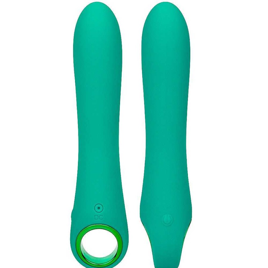 Bondara Bondara Emerald Arouser Silicone 10 Function Vibrator Green Vibrators