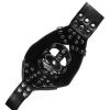 Bondara Edge Bondara Edge Men'S Leather Chastity Belt And Butt Plug Black Butt Plugs