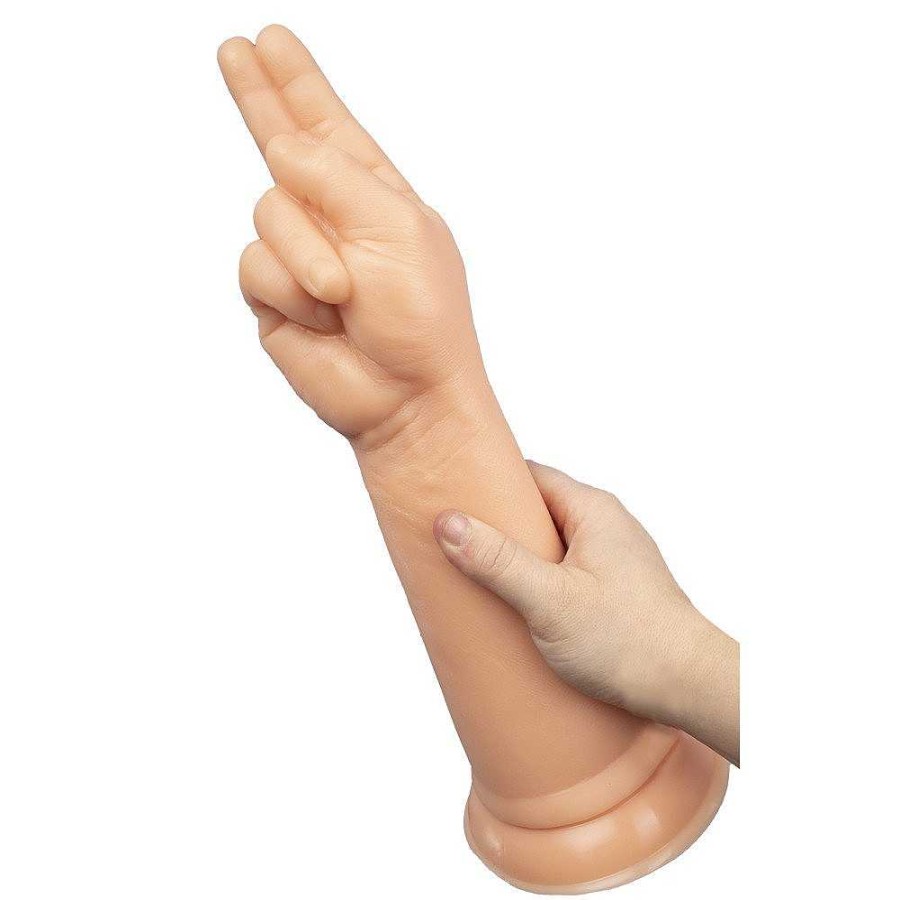 The Monsters The Shocker Monster Dildo - 14 Inch Light Tone Dildos