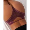 Bondara Flirt Bondara Flirt Ruby 10 Function Remote Control Vibrating Knickers Burgundy Vibrators