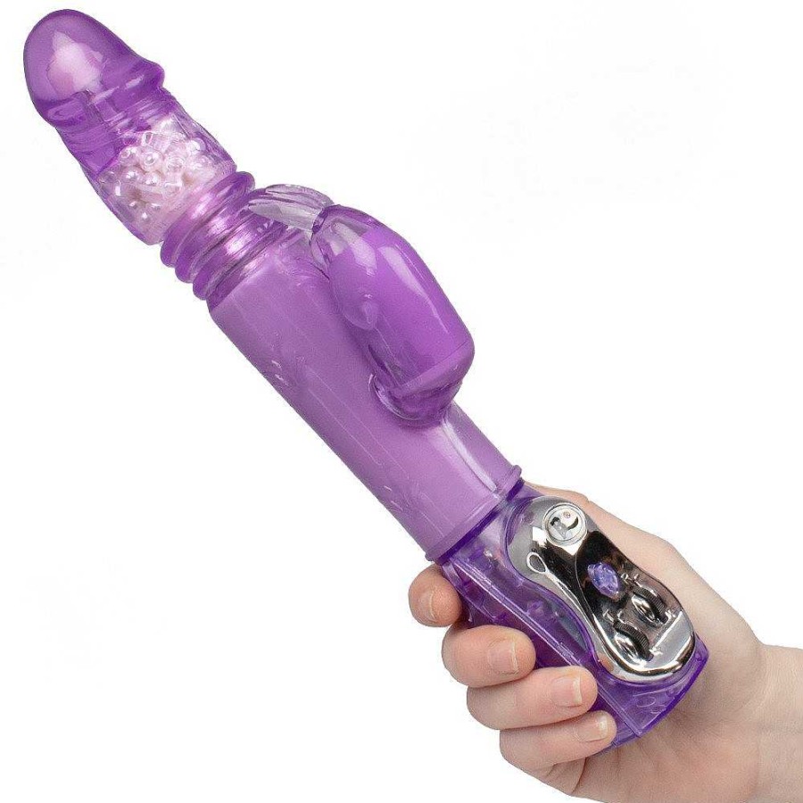 Bondara Bondara Pearl Thrusting Rabbit Vibrator Purple Vibrators