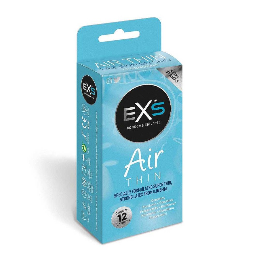 EXS Exs Air Thin Condoms - 12 Pack Condoms