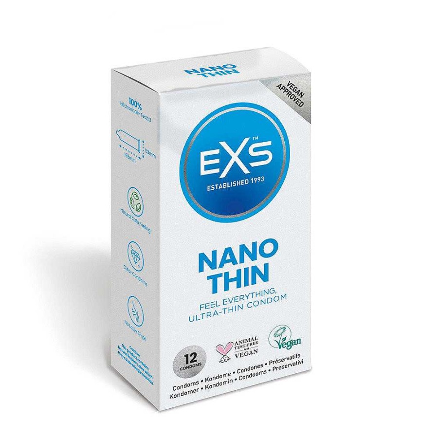 EXS Exs Nano Thin Condoms - 12 Pack Condoms