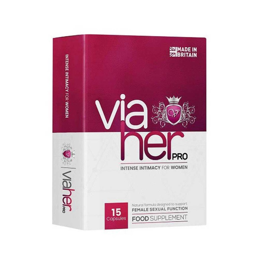 Bondara Viaher Pro For Women - 15 Capsules Female Sex Aids