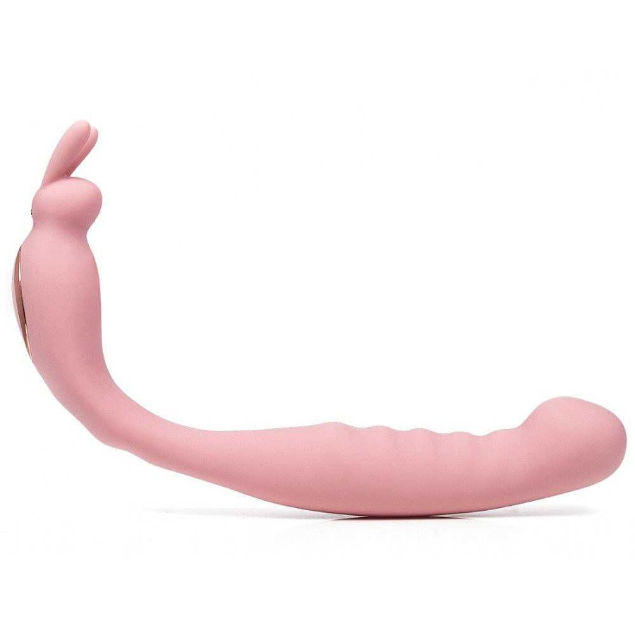 Bondara Bondara 12 Function Bendable Rabbit Vibrator Pink Vibrators