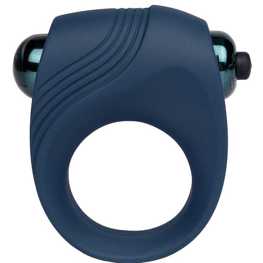 Bondara Bondara Power Lifter Navy Silicone Vibrating Cock Ring Blue Male Sex Toys