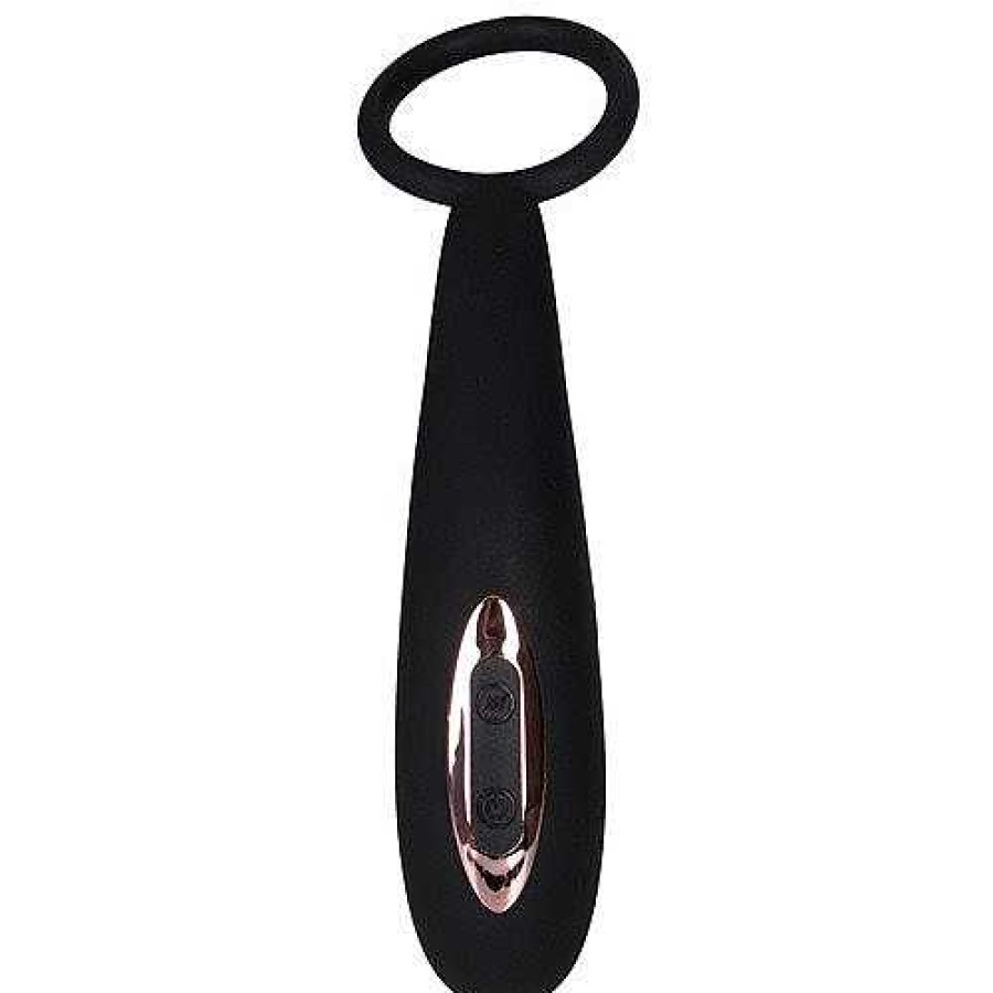 Bondara Bondara 10 Function Rechargeable Prostate Massager And Cock Ring Black Anal Toys