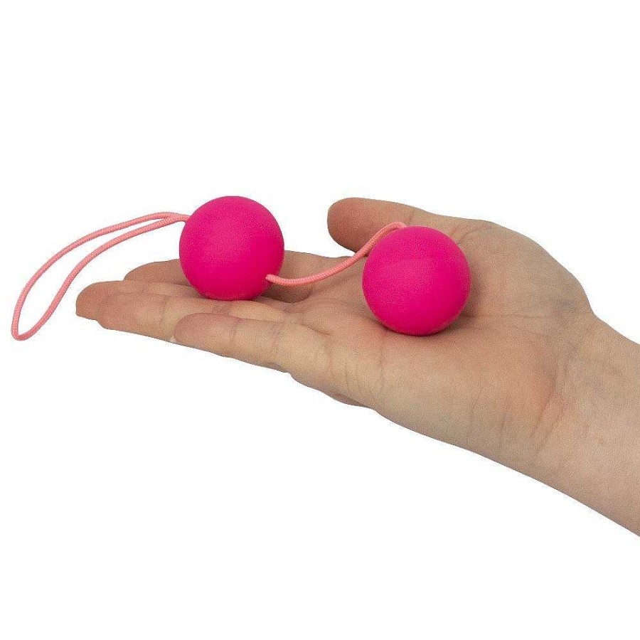 Bondara Soft Touch Orgasm Jiggle Balls - 52.5G Pink Love Eggs & Ben Wa Balls