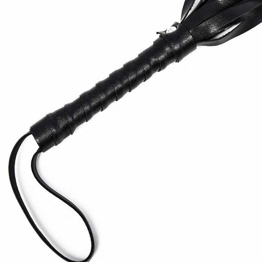 Bondara Bondara Wield And Whip Flogger - 17 Inch Black Floggers, Whips & Ticklers