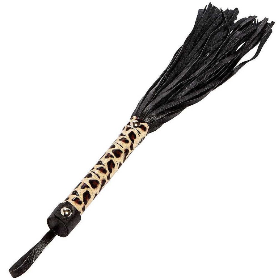 Bondara Bondara Untamed Leopard Print Pvc 8 Piece Bondage Set Black, Brown & Cream Bondage Kits & Bundles