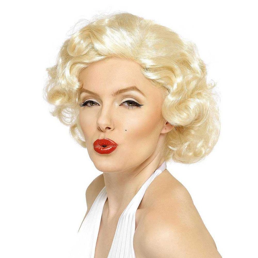 Bondara Marilyn Monroe Platinum Bombshell Wig Blonde Role Play Costumes & Outfits