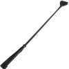 Bondara Bondara Nubuck Leather Riding Crop - 27 Inch Black Floggers, Whips & Ticklers