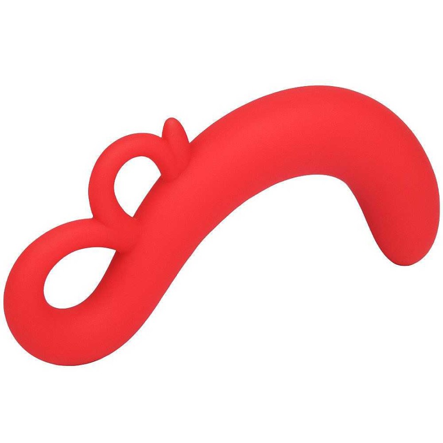 Bondara Bondara P-Shooter Silicone Prostate Massager - 5.4 Inch Red Anal Toys