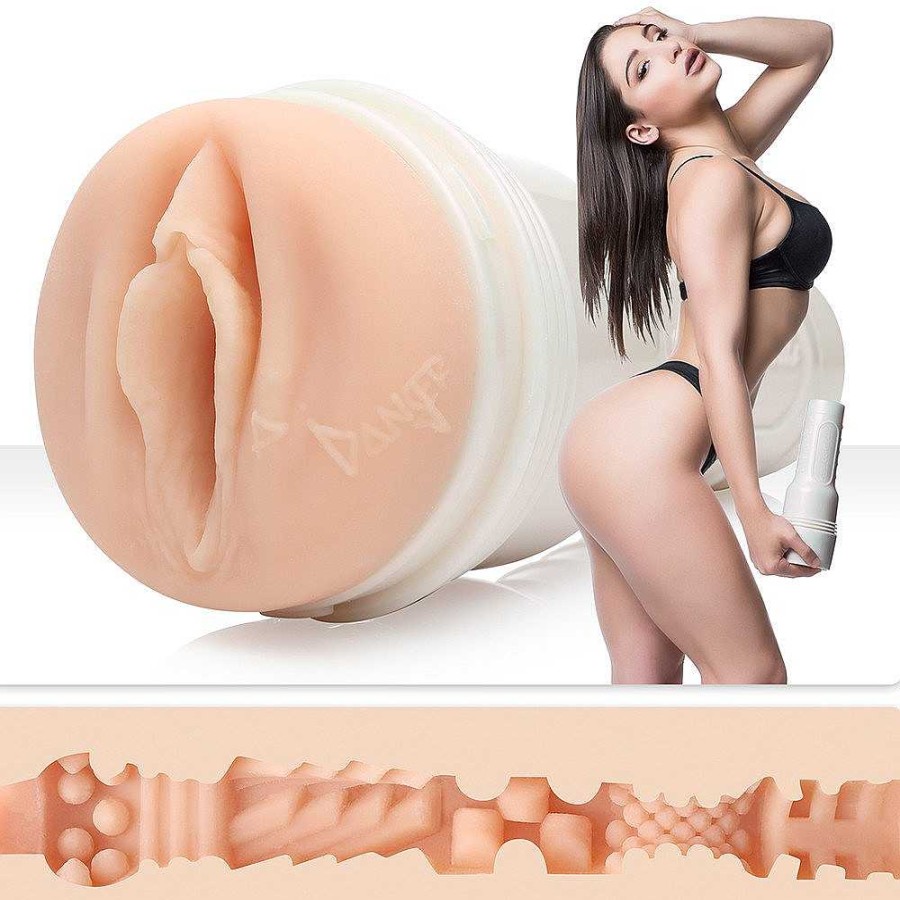 Fleshlight Fleshlight Girls Abella Danger Danger Masturbator - 10 Inch Light Tone, Pearlescent Case Male Sex Toys