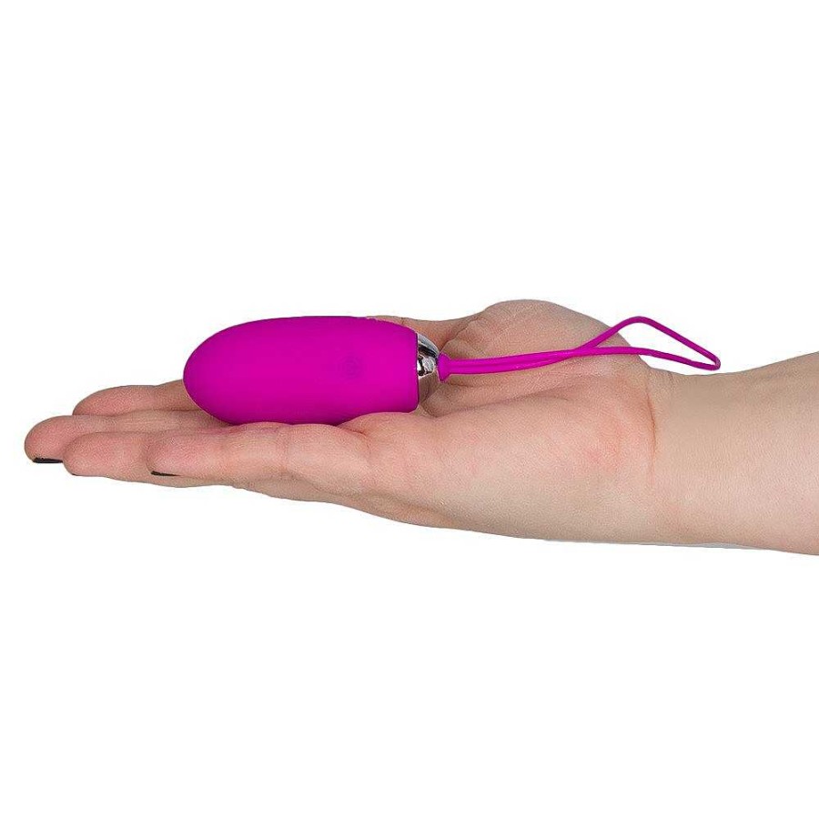 Bondara Bondara Love Nest Pink 12 Function Remote Rechargeable Love Egg Magenta Vibrators