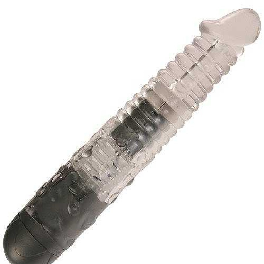 Bondara Bondara Nymph Clear 10 Function Vibrating Dildo - 7 Inch Transparent Vibrators