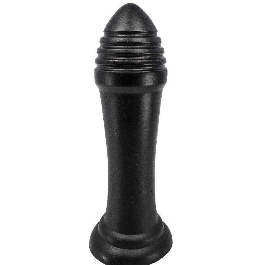 Bondara The Never Mind The Bollards Monster Butt Plug - 10.5 Inch Black Anal Toys